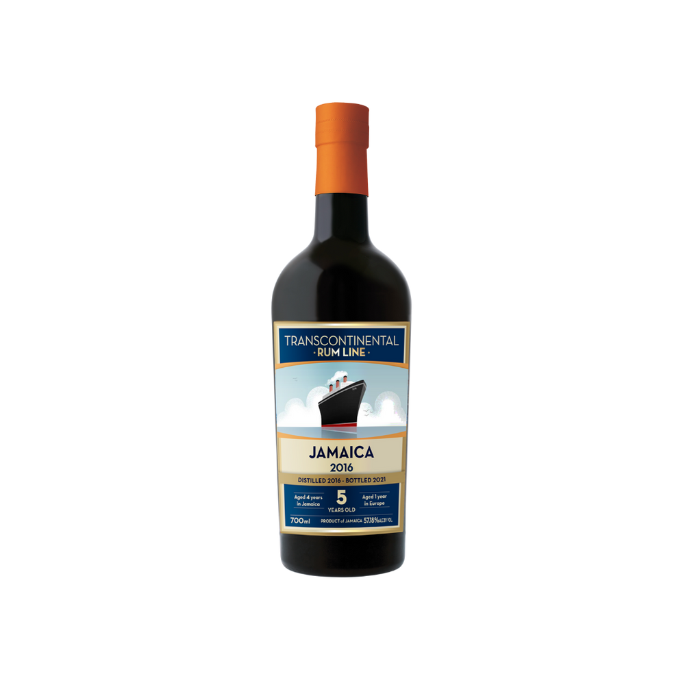 Bottle Image for Transcontinental Rum Line Jamaica 2016 5 Year Rum