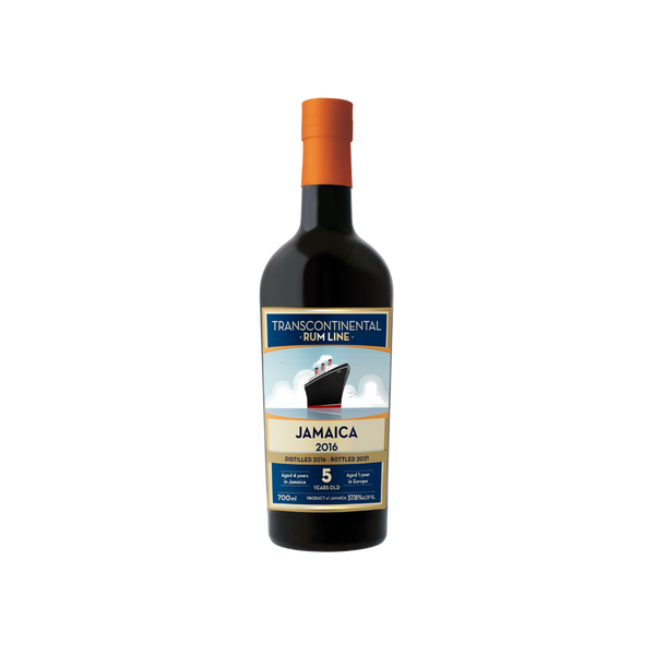 Bottle Image for Transcontinental Rum Line Jamaica 2016 5 Year Rum
