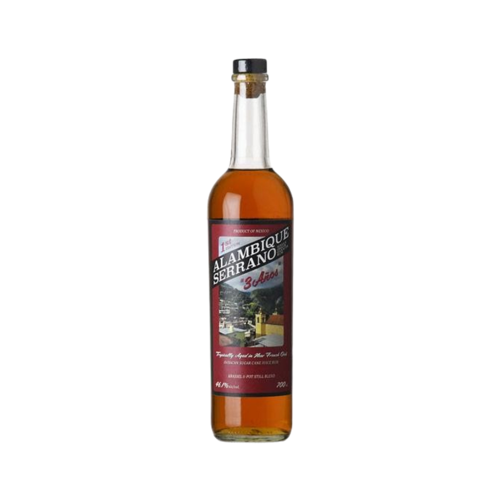 Bottle Image for Alambique Serrano 3 Años 1st Edition Single Origin Rum