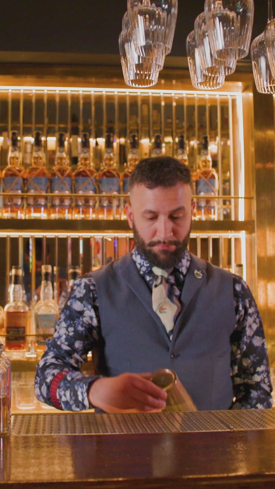 Video of person making margarita cocktail with Ferrand Yuzu.