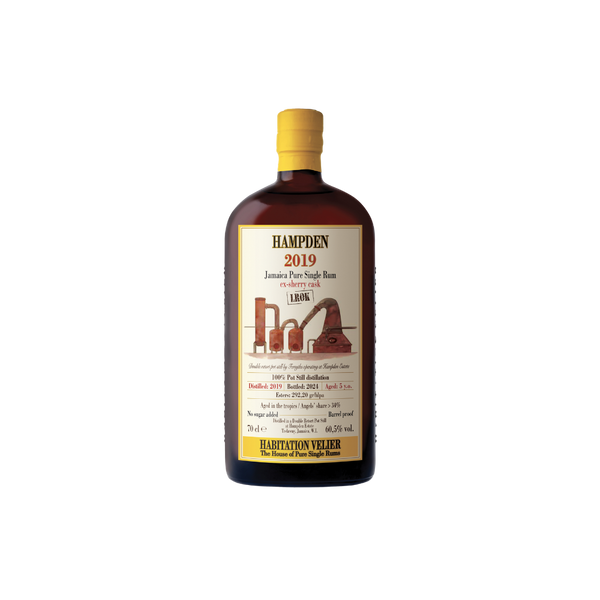 Bottle Image for Habitation Velier Hampden LROK 2019 5 Year Sherry Cask Rum