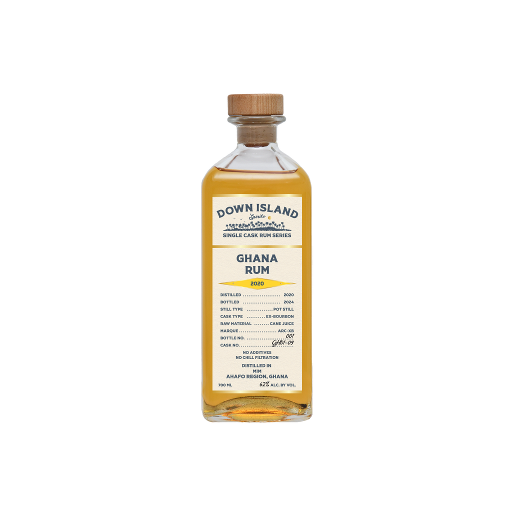 Bottle Image for Down Island Spirits Ghana 2020 Rum