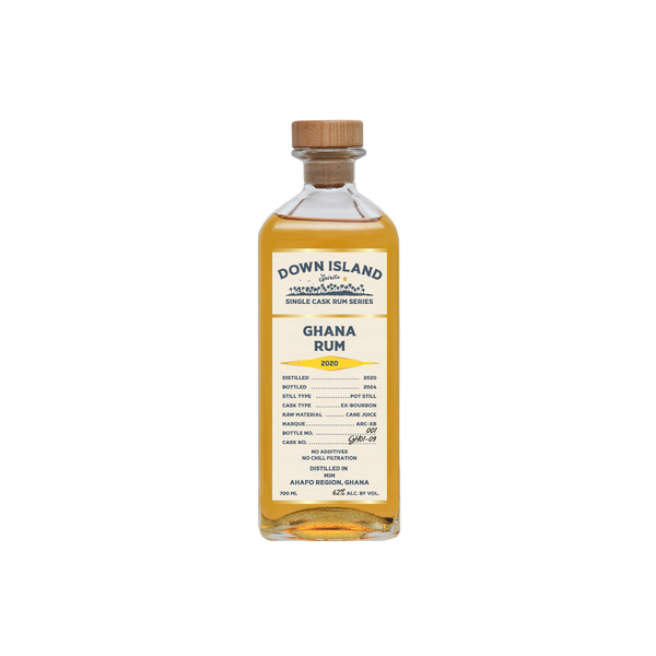 Bottle Image for Down Island Spirits Ghana 2020 Rum