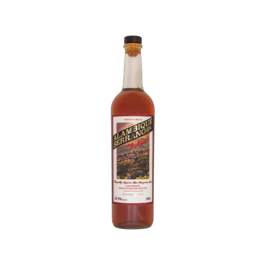 Alambique Serrano 3 Años Single Cask #296 New Hungarian Oak Aged