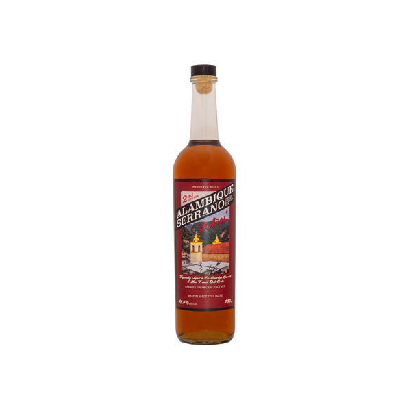 Bottle Image for Alambique Serrano 3 Años 2nd Edition Single Origin Rum