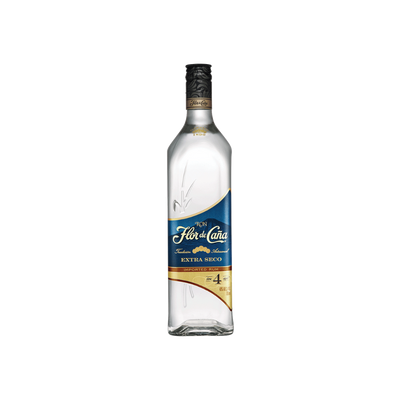 Bottle Image for Flor de Caña White Extra Seco 4 Year Old Rum