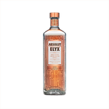 Bottle of Absolut Elyx Vodka.