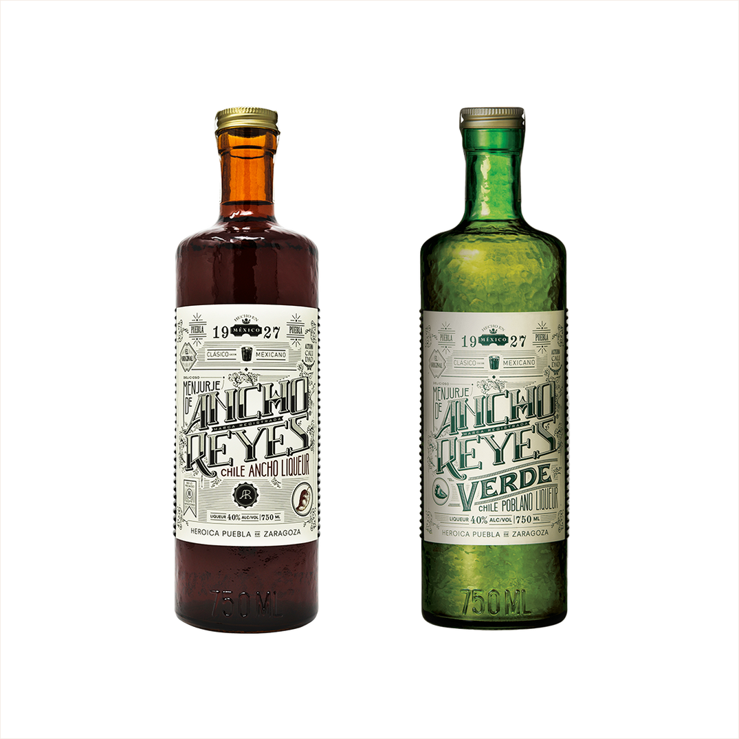 Buy Ancho Chile Reyes Set | Original + Ancho Reyes Verde | Curiada