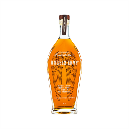 Bottle of Angel's Envy Bourbon.