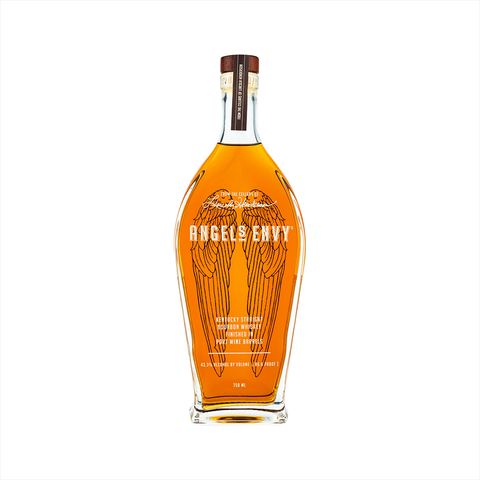 Bottle of Angel's Envy Bourbon.
