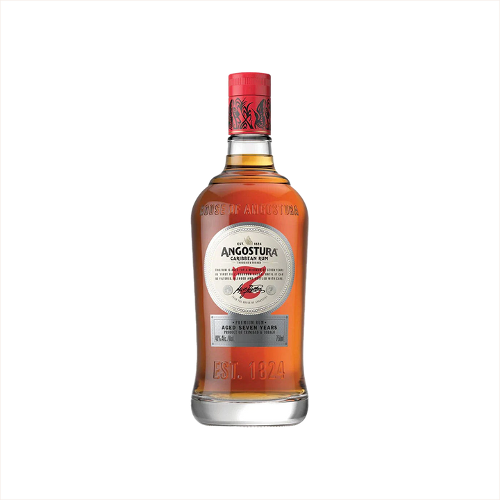 Bottle of Angostura 7 Year Rum.