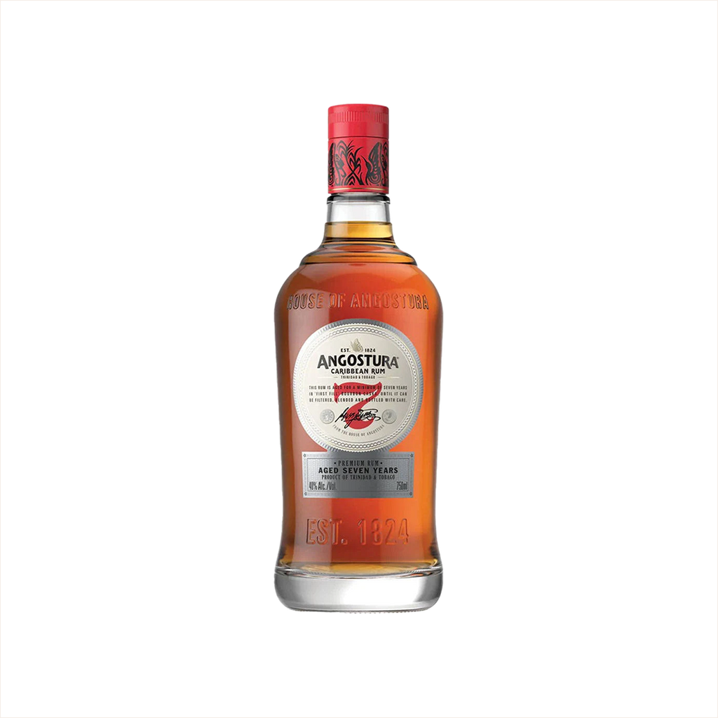 Bottle of Angostura 7 Year Rum.
