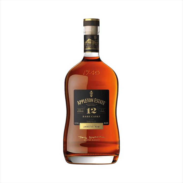 Bottle of Appleton Estate 12 Year Cask Rum. 