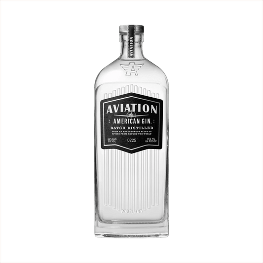 Bottle of Aviation Gin.