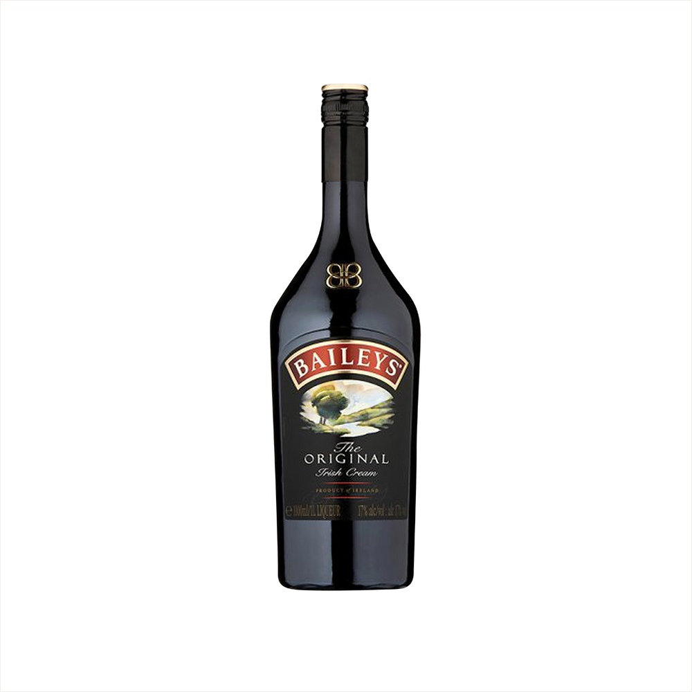 Bottle of Bailey's Irish Cream.