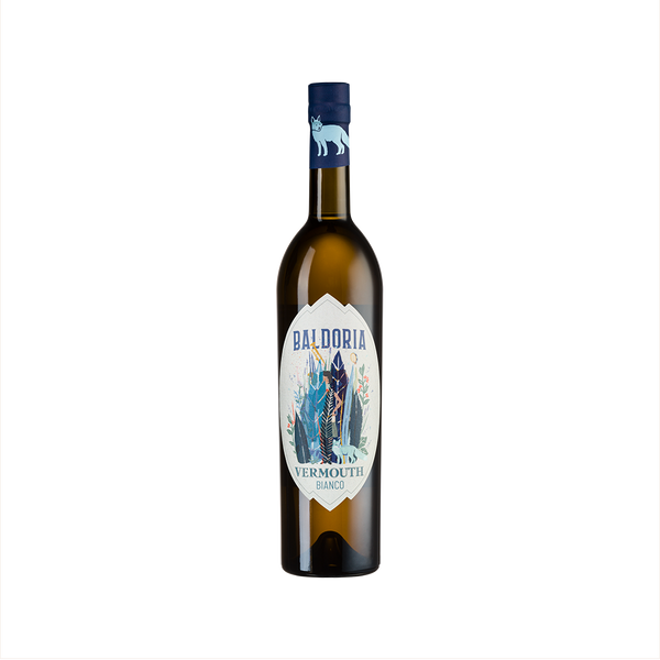 Bottle of Baldoria Bianco Vermouth.
