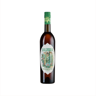 Bottle of Baldoria Verdant Vermouth.