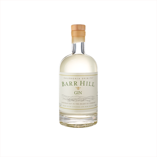 750ml bottle of Barr Hill Gin.