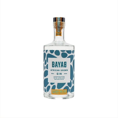 Bottle of Bayab Classic Dry Gin.