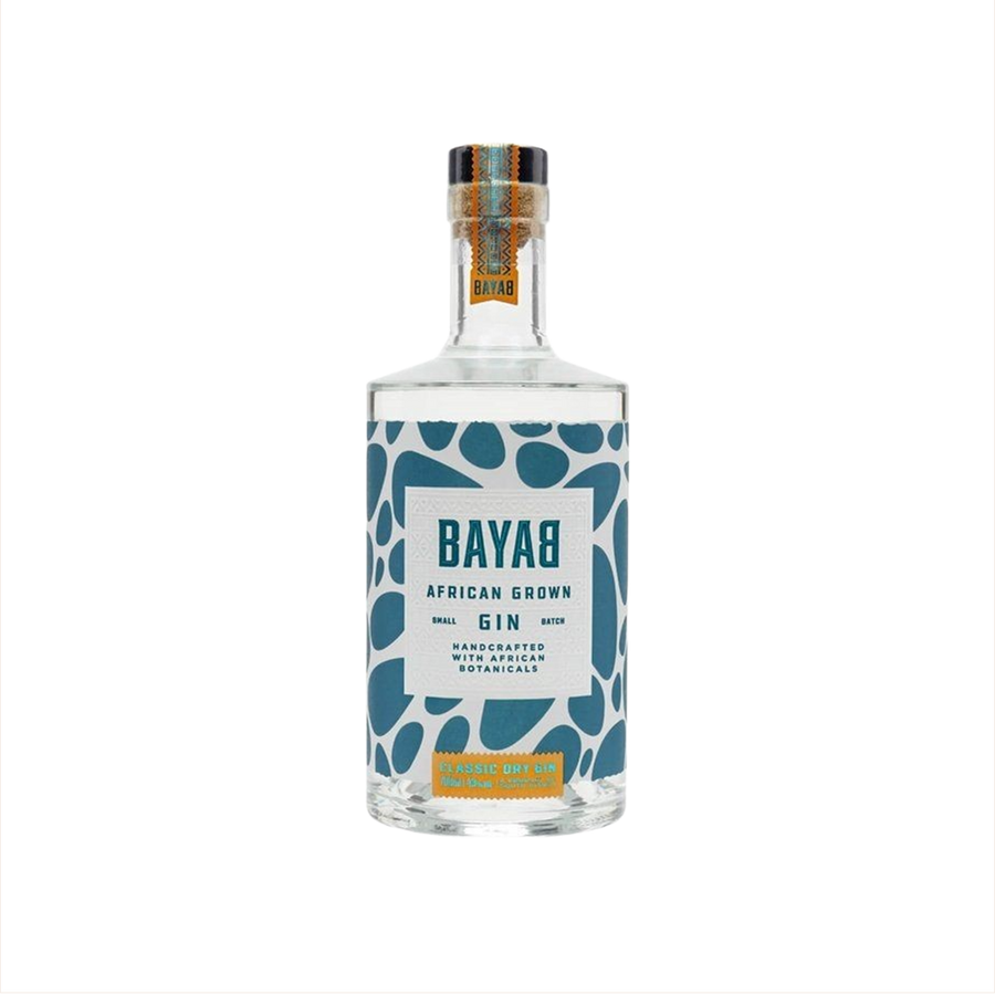 Bottle of Bayab Classic Dry Gin.