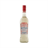 Bottle of Luxardo Bitter Bianco Liqueur.