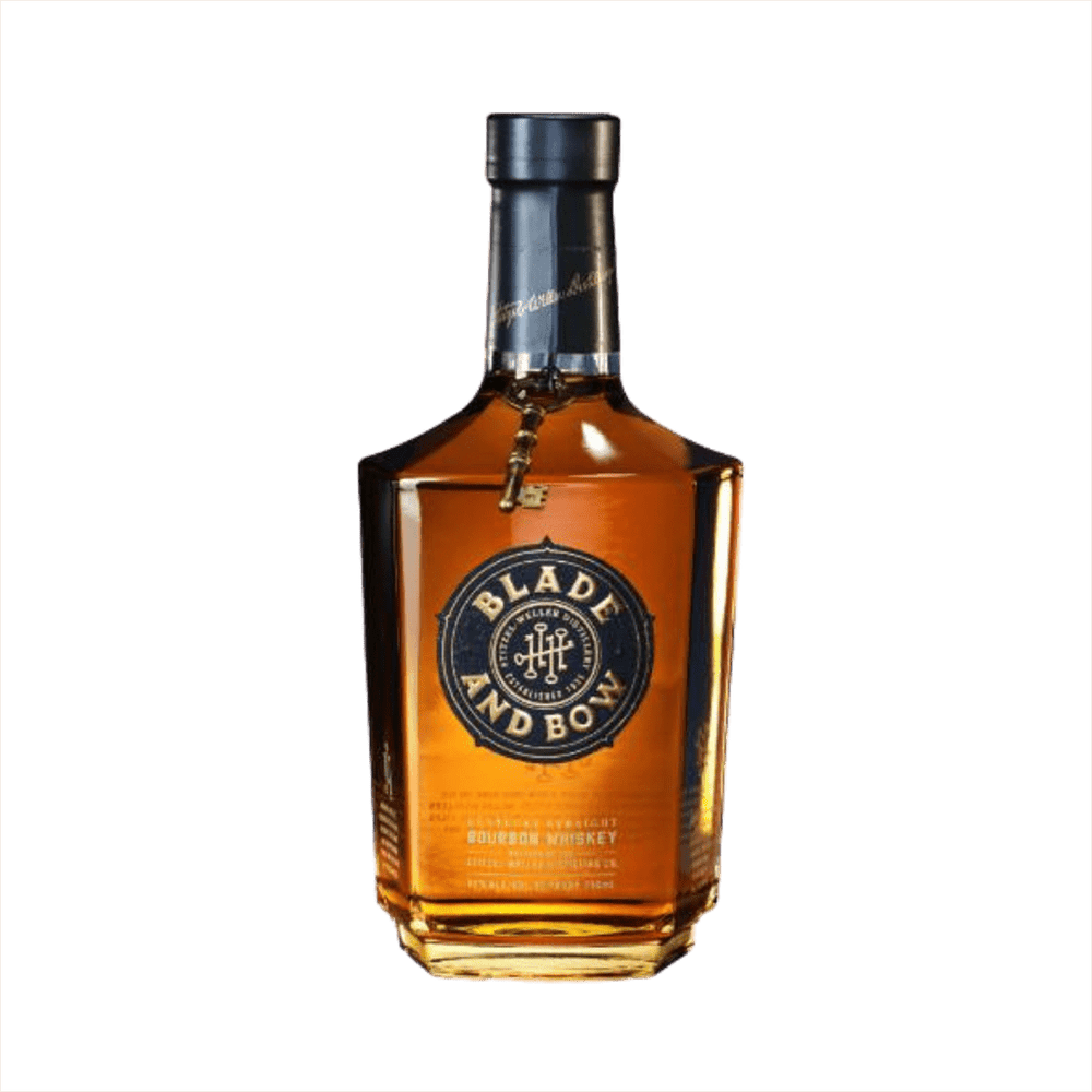 Bottle of Blade and Bow Straight Bourbon Whiskey