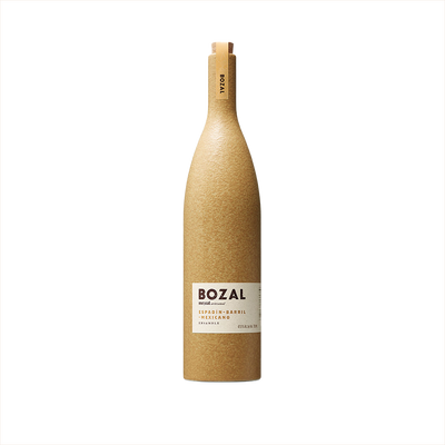 Bottle of Bozal Mezcal Espadin.