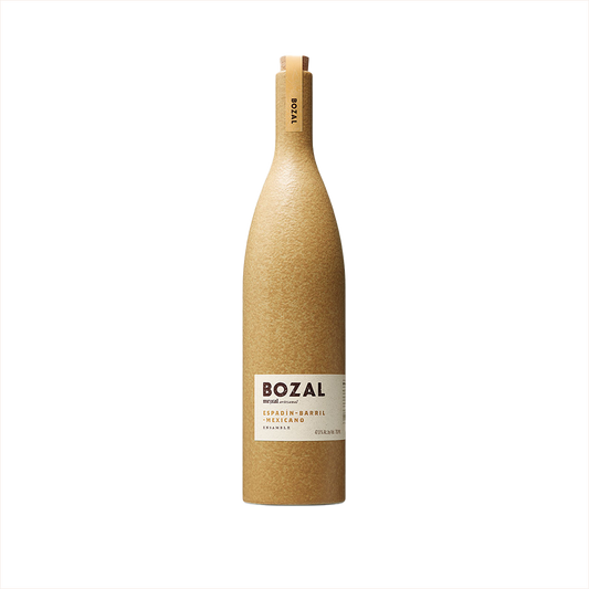 Bottle of Bozal Mezcal Espadin.