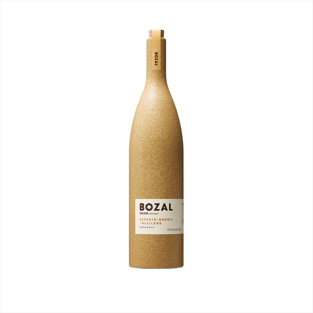 Bottle of Bozal Mezcal Espadin.