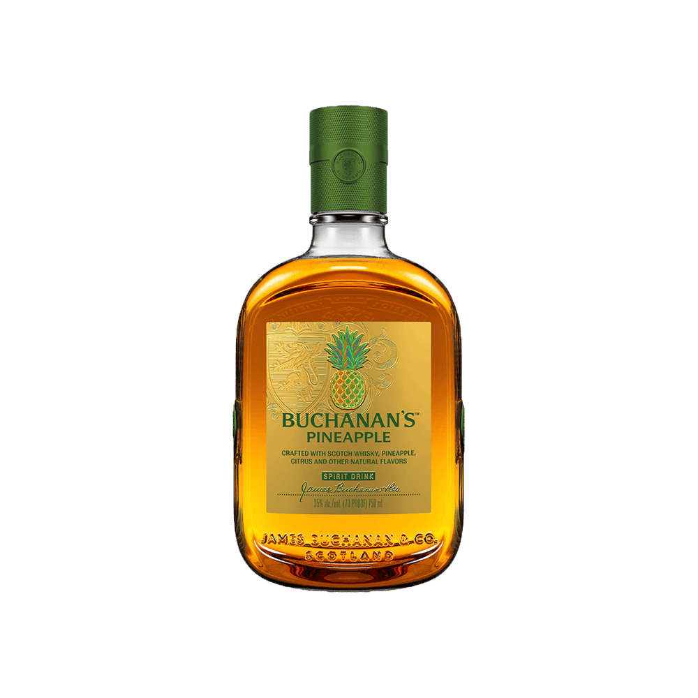 Bottle of Buchanan's Pineapple.