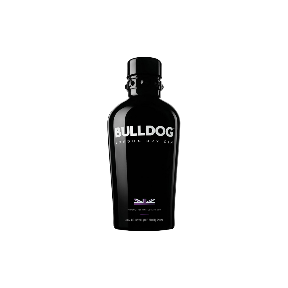 Bottle of Bulldog London Dry Gin.