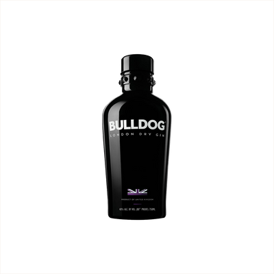Bottle of Bulldog London Dry Gin.