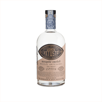 Bottle of Corte Vetusto Espadin Mezcal.