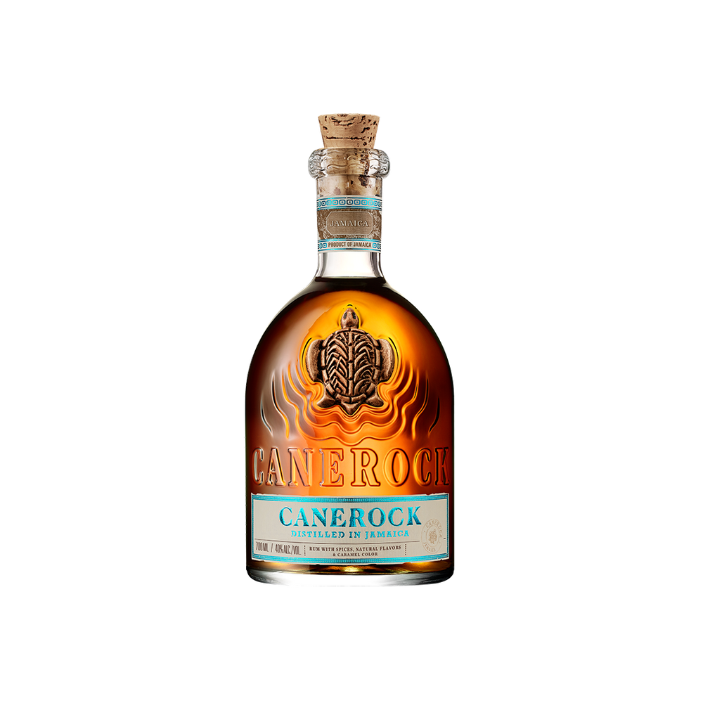 Bottle of Canerock Spiced Rum.