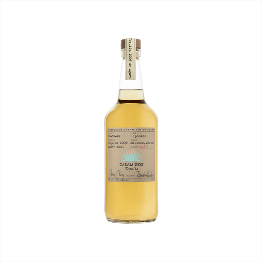 Bottle of Casamigos Reposado Tequila