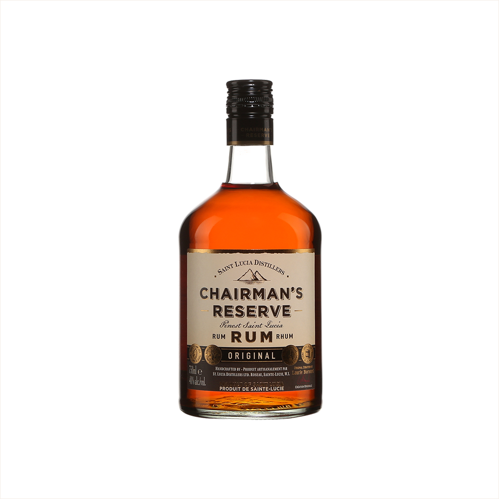 750ml bottle of Chairman's Reserve Original Rum.