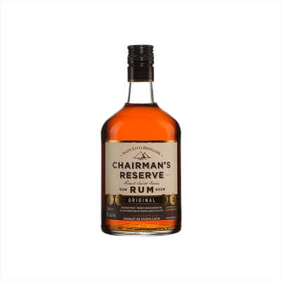 750ml bottle of Chairman's Reserve Original Rum.