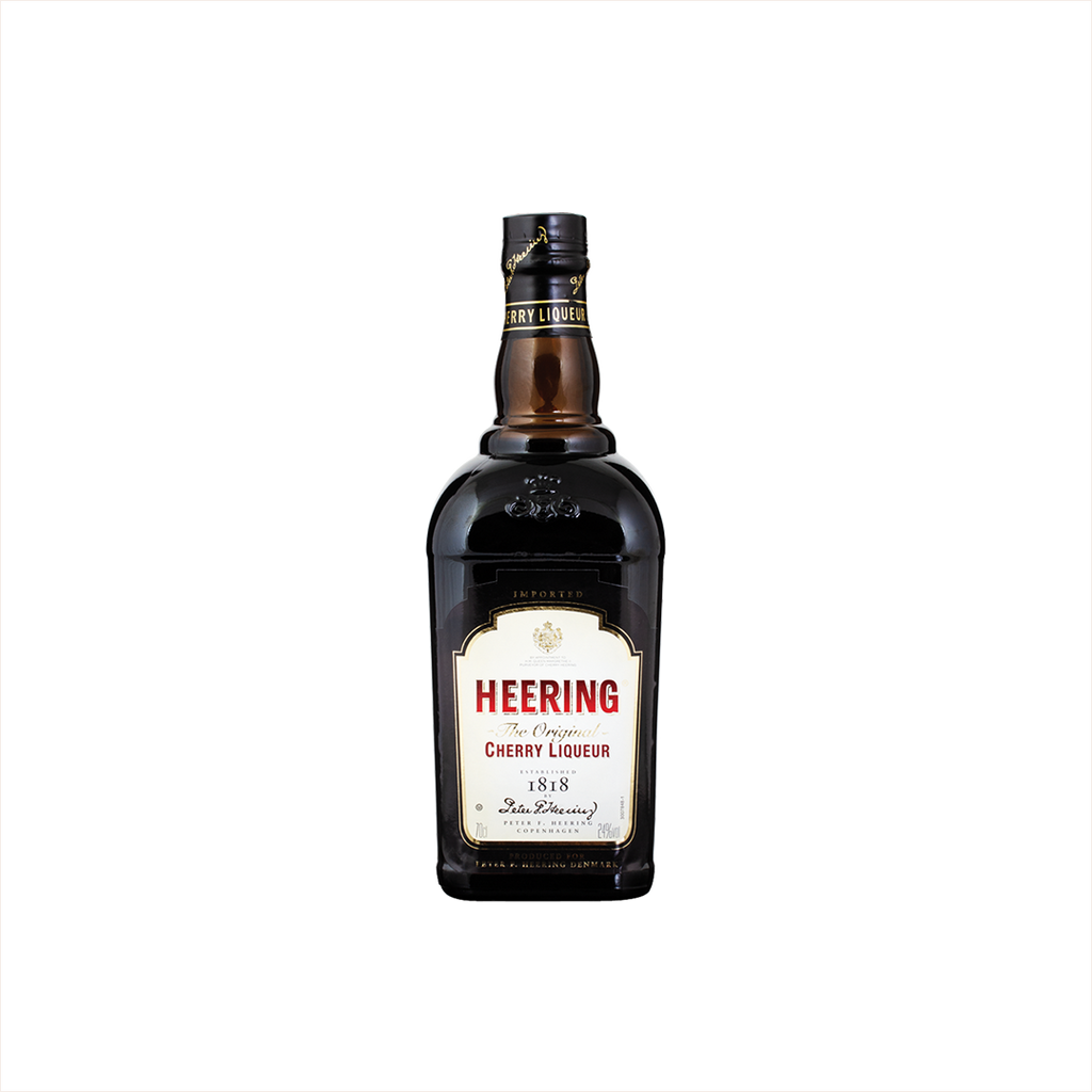 Bottle of Heering Cherry Liqueur.