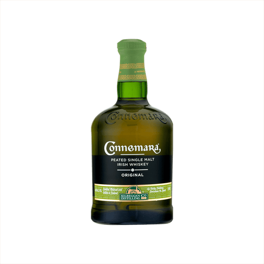 Bottle of Connemara Original Peated Single Malt Whiskey 12 Year.