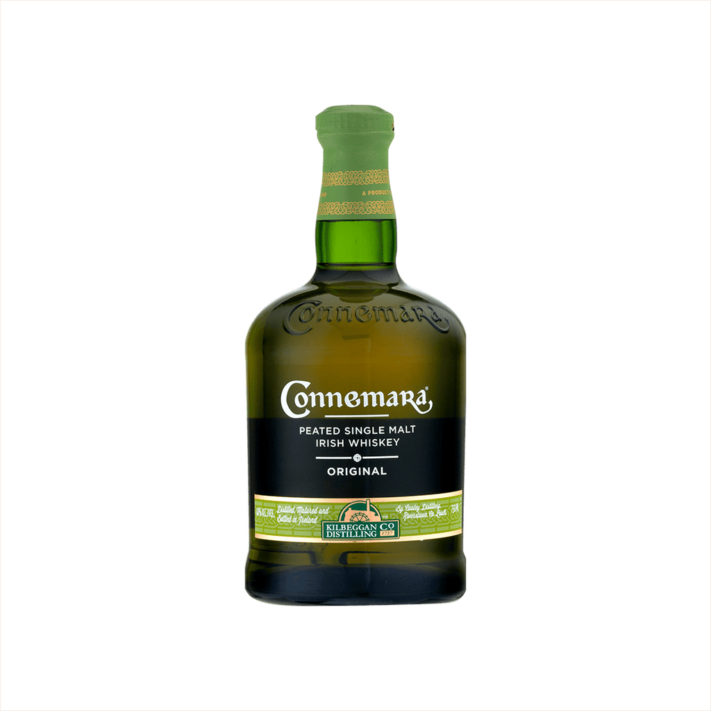 Bottle of Connemara Original Peated Single Malt Whiskey 12 Year.