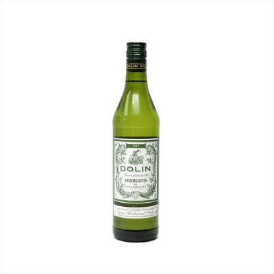 Bottle of Dolin Dry Vermouth De Chambéry. 