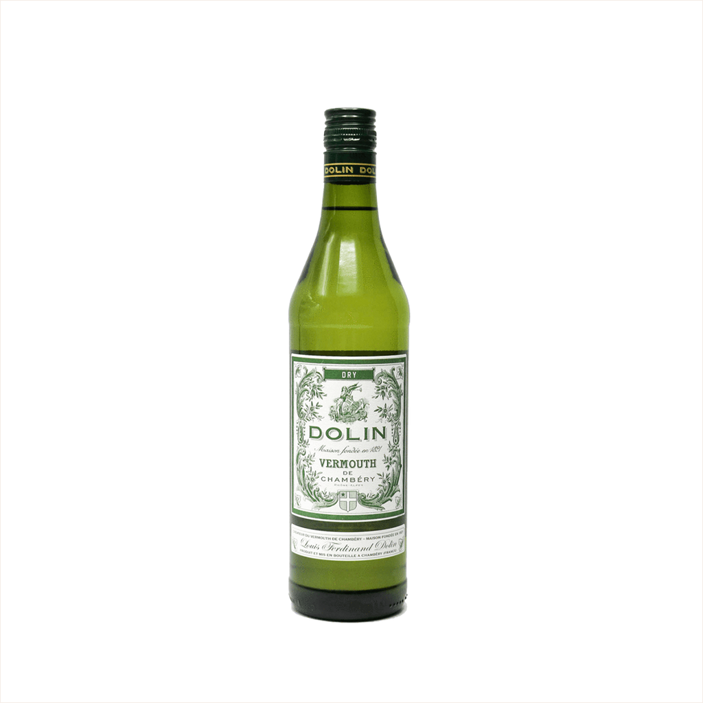 Bottle of Dolin Dry Vermouth De Chambéry. 