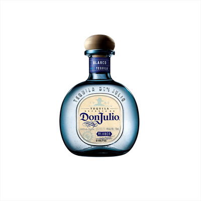 Bottle of Don Julio Blanco Tequila