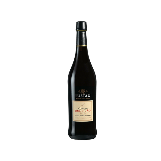 750ml bottle of Lustau Don Nuno Oloroso Dry Sherry.