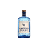 Bottle of Drumshanbo Gunpowder Irish Gin.