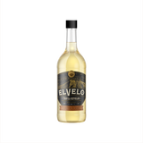 Bottle of ElVelo Reposado Tequila.
