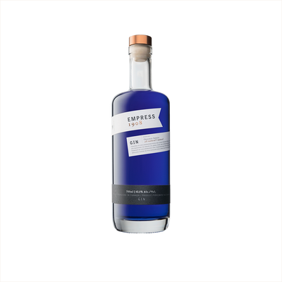 Bottle of Empress 1908 Gin.