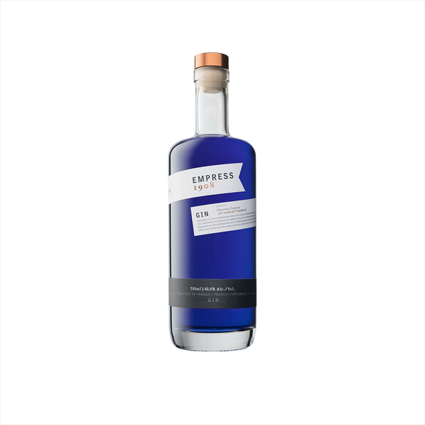 Bottle of Empress 1908 Gin.