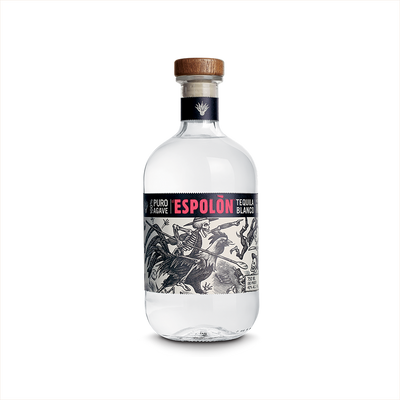 Bottle of Espolon Tequila Blanco