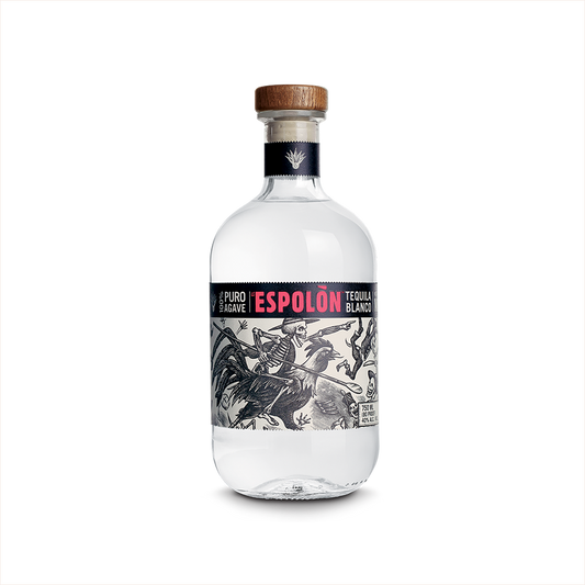 Bottle of Espolon Tequila Blanco